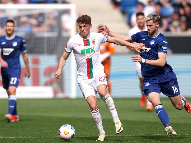 The FC Augsburg star could break Celtic's transfer record, should he complete a move to Glasgow. The Hoops have had two offers rejected in the window, with the Bundesliga club searching for a fee closer to £10million. Can play anywhere on the right, and in central midfield and Celtic would love to add him the their squad.