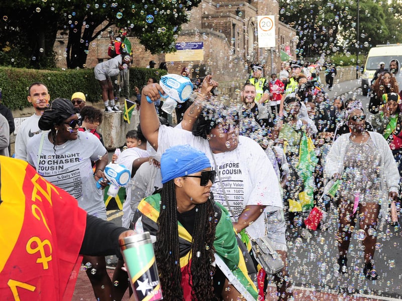 J'ouvert, the traditional morning parade, kicked off the festivities earlier today (August 26) in the lead-up to the main procession.