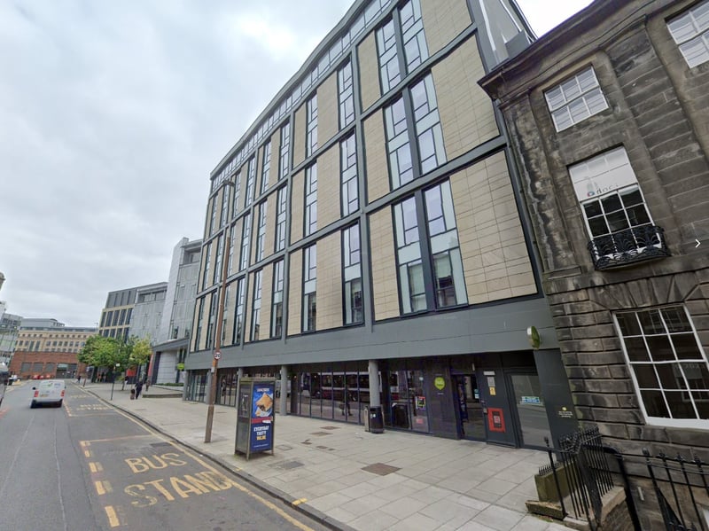 Another hotel close to Haymarket is Premier Inn’s Hub Haymarket Hotel. On Torphichen Street, it’s a 26 minute walk for those seeing Oasis in Edinburgh.