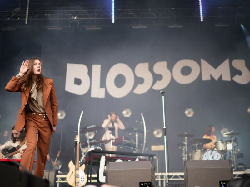 Enjoy the catchy melodies and vibrant energy of indie-pop sensations Blossoms, live under the summer sky.