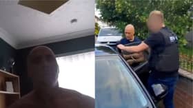 Curtis Warren is arrested by NCA after breaching court order.