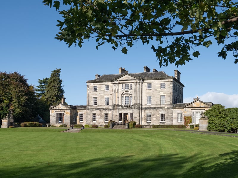 The estate’s gardens, water features and landscaping was inspired by Versailles. The estate spans more than 400 acres with 14 further residential properties within its boundary.