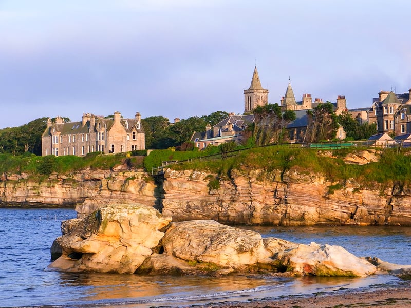 Located in Fife, Scotland, St Andrew’s takes the top spot for the best town for fish and chips with an overall destination score of 82%.