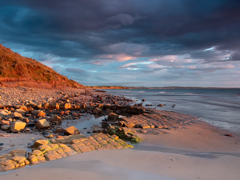 Northumberland seaside town Amble has an overall destination score of 73%. 