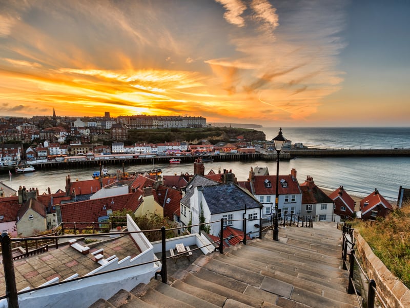 Joining Aldeburgh and Lyme Regis with an overall destination score of 77% in Whitby in Yorkshire.