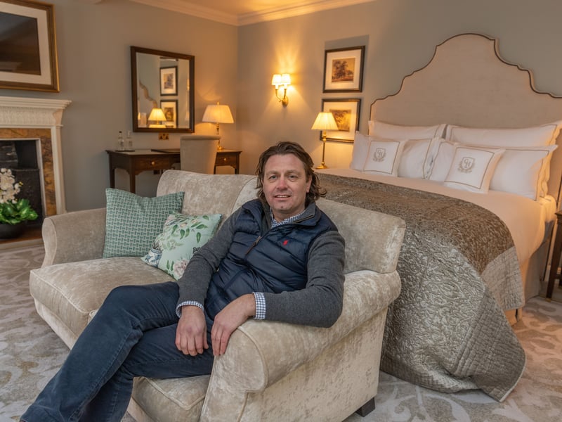 A fine dining restaurant in a luxury hotel, offering a Michelin-starred experience with Yorkshire produce.