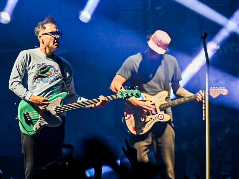 The band played a career-spanning 23-song playlist.
