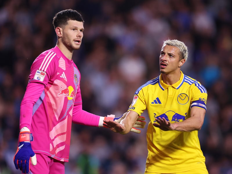 Undisputed No.1 at Leeds and in no serious danger of losing his spot to Karl Darlow. Early-season performances have been mixed.