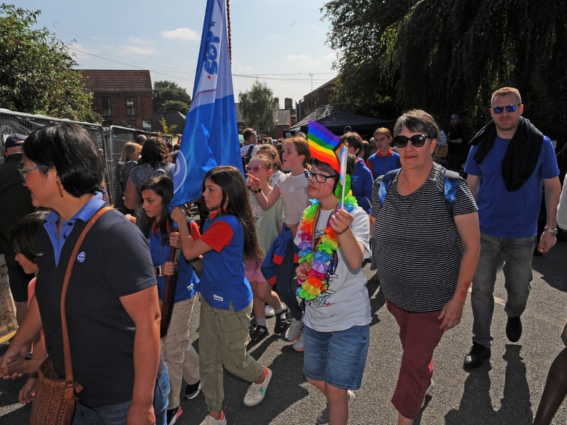 The parade.