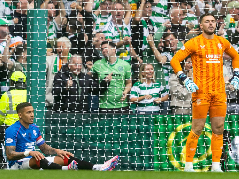 Rangers' No 1 made a couple of smart saves, but will no doubt be disappointed with his positioning for the second goal, stationed too far to his right. His loss of bearings proved costly. Not up to the lofty standards of last season. 5