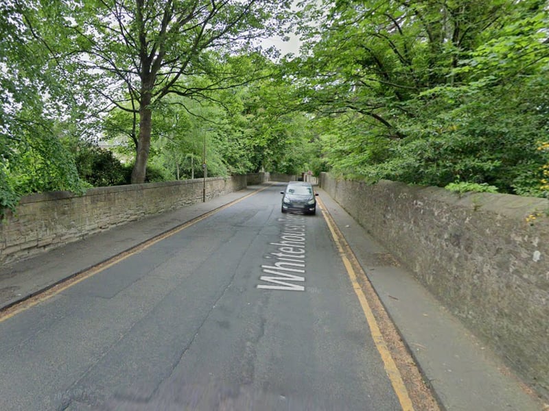 Whitehouse Terrace is closed both ways from Newbattle Terrace to Kilgraston Road, due to gas main work on Whitehouse Terrace.