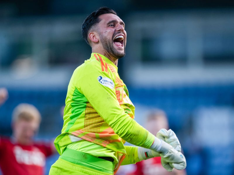 What a brilliant start to life at Pittordrie it has been for the goalkeeper. Landing an average rating of 7.82, his two clean sheets are complimented by an 85.7% save percentage, 1.24 average for goal prevention with a penalty save to add into the mix.