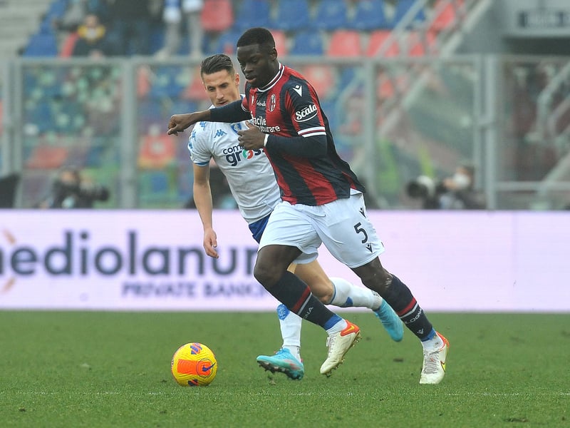 The Frenchman played for Lille before moving to Serie A side Bologna four years ago for 2.5m Euros. Played regularly in the Italian top flight under Thiago Motta, but was out for a year with ruptured patellar tendon in his knee before returning to fitness last summer