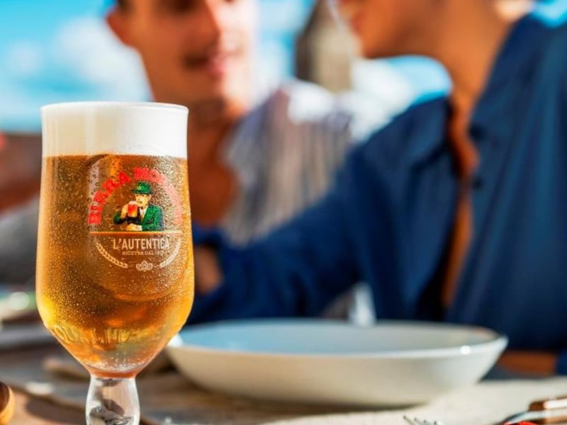 The Eternal City of Rome won't quite see your cash last an eternity - but the average price of a half litre of Birra Moretti is still fairly affordable for a European Capital city at £3.79.