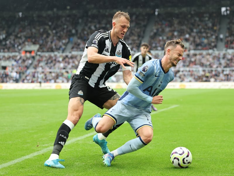 Burn has been very impressive this season and has enjoyed a good partnership alongside Schar.
