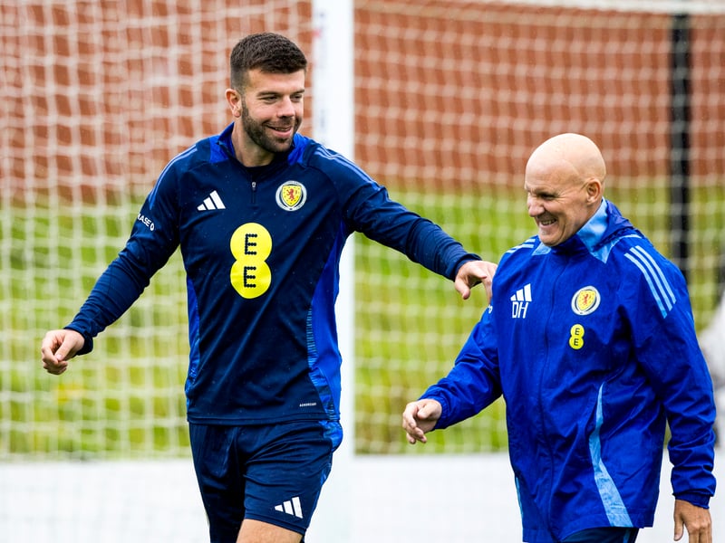 He hasn't played regular football for over a year, but is trusted by Steve Clarke and has thus been handed a starting berth against Poland.