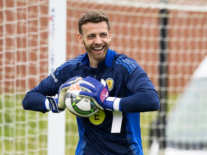 Steve Clarke views him as his first choice goalkeeper, so he starts the Nations League campaign between the sticks tonight.