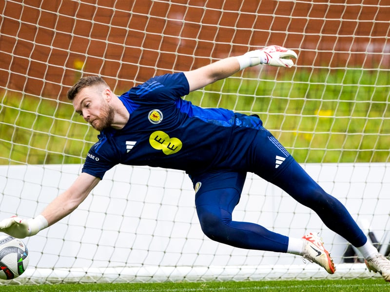 He's lost his place to Craig Gordon with his club side Hearts, but retains his place in Steve Clarke's squad. He has a market value of £645k.