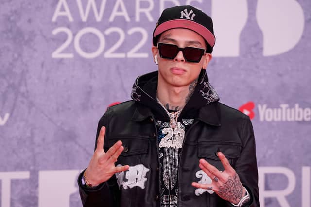 London based rapper Oakley Neil H T Caesar-Su, better known as Central Cee, is nominated for Best Male Act, Song Of The Year for Band4Band with Lil Baby and Best Drill Act.