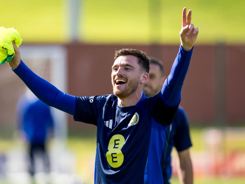 Perhaps it is to be expected that the Scotland captain and Liverpool trophy collector is the country's highest valued player. Robertson's market value is rated at £30million.