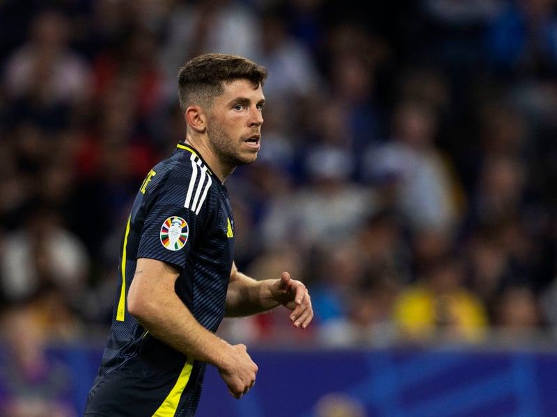 Back in the starting XI for the first time since the 5-1 drubbing to Germany, looked a menace with the ball at his feet. Floated a dangerous cross which eventually made its way to Dykes at the back post for Scotland's best chance of the first-half. Faded slightly in the second half. Subbed.