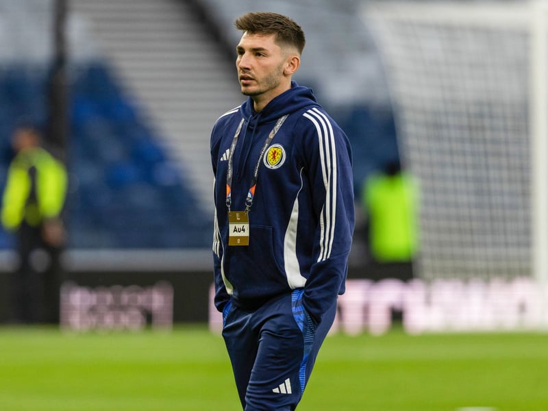 Napoli's new £15m star will be the man tasked with stepping into Callum McGregor's shoes in the holding midfield role going forward. Fired through a sea of bodies to hand Scotland a lifeline immediately after the restart for just his second career goal. A key cog in the middle of the park. Subbed.