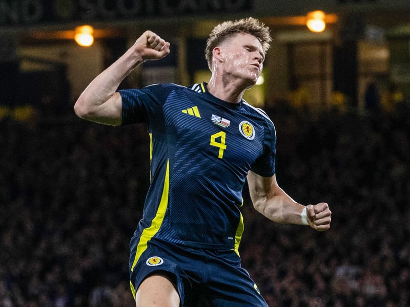 Scored the crucial second goal that handed Scotland a point and was the team's biggest goal threat throughout. Was excellent even when Scotland weren't. Is he now Steve Clarke's most valuable player? It feels like he is.