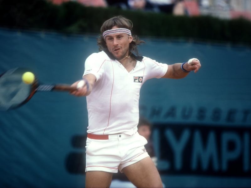 Swedish player Bjorn Borg was the first man in the Open Era to win 11 Grand Slam titles - six French Opens and five consecutive Wimbledon titles. He has an estimated fortune of $80 million.