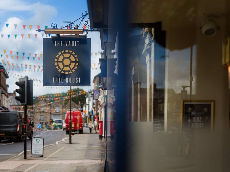 The Vault Buxton in Buxton has a 5* rating from 76 reviews. TripAdvisor says: “With a warm welcome guaranteed, come and discover the perfect venue for all. The Vault is a unique pub with a rich history.”