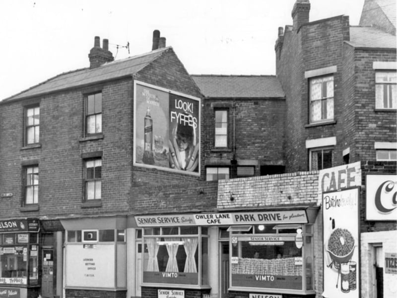 Owler Lane Cafe, Grimesthorpe, in October 1962