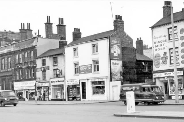 Garcia's Transport Cafe, the Wicker, Sheffield, in June 1965