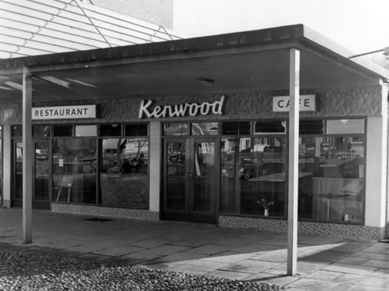 Kenwood cafe and restaurant, at the Berkeley Precinct, off Ecclesall Road, Sheffield, in 1967