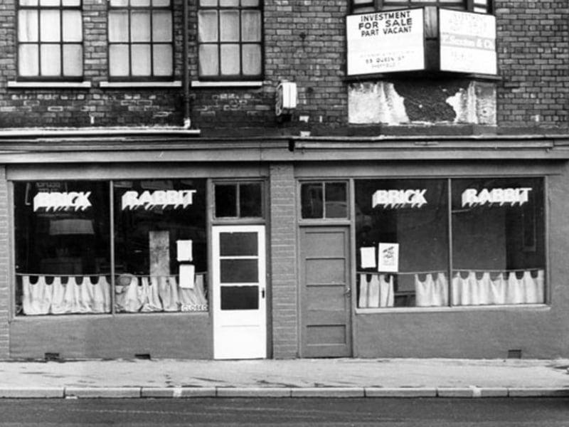 Brick Rabbit cafe, Langsett Road, Sheffield, in 1978