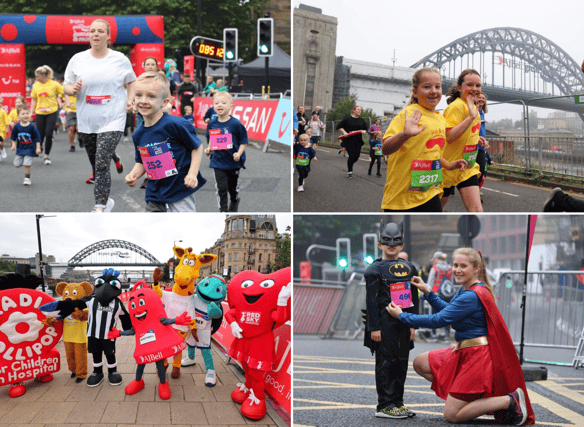 Thousands of youngsters descended on Newcastle to take part in the 2024 Mini Great North Run.
