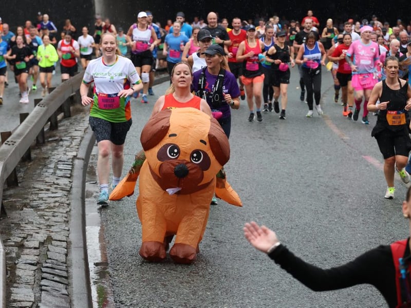 Around 60,000 people were expected to take part in the 2024 Great North Run.