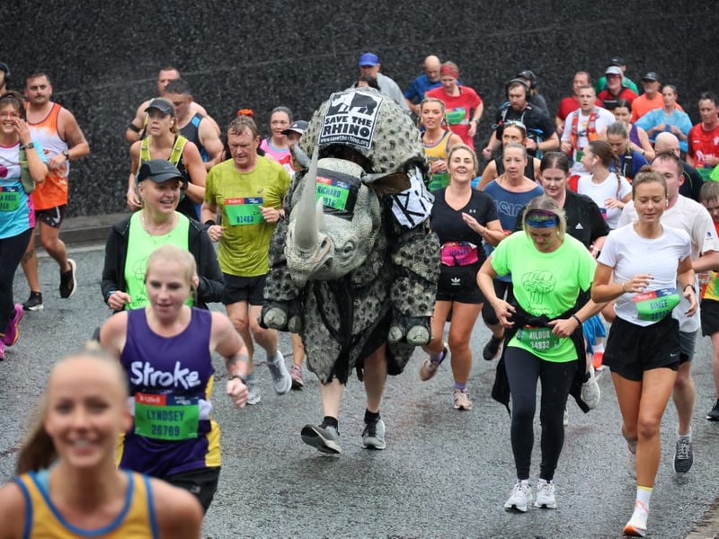 A wide variety of costumes were on display at the 2024 Great North Run.