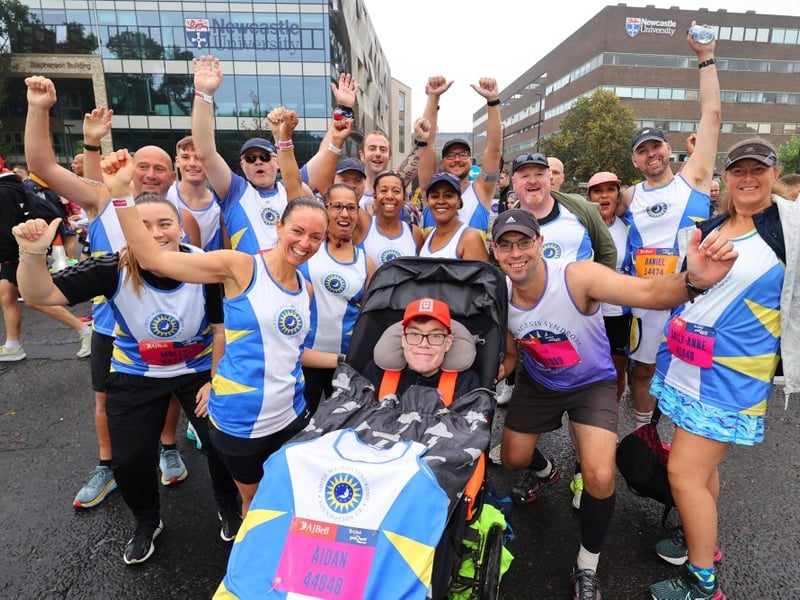 The atmosphere was buzzing ahead of the 2024 AJ Bell Great North Run in Newcastle.