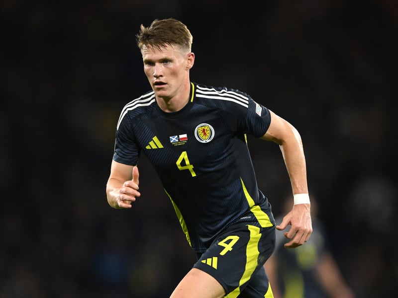 The star man of the current side - with 10 goals in his last 17 caps - will be pivotal to anything Scotland achieve in the coming years. Will be a seasoned Serie A campaigner by the time he hits his early 30s assuming his move from Manchester United to Napoli goes well. Having both McTominay and Gilmour in the same club side at such a high level can only bring benefits to the national team in the future.