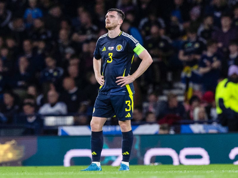 As the captain of the team and one of Scotland's most experienced, Robertson starts whenever fit.