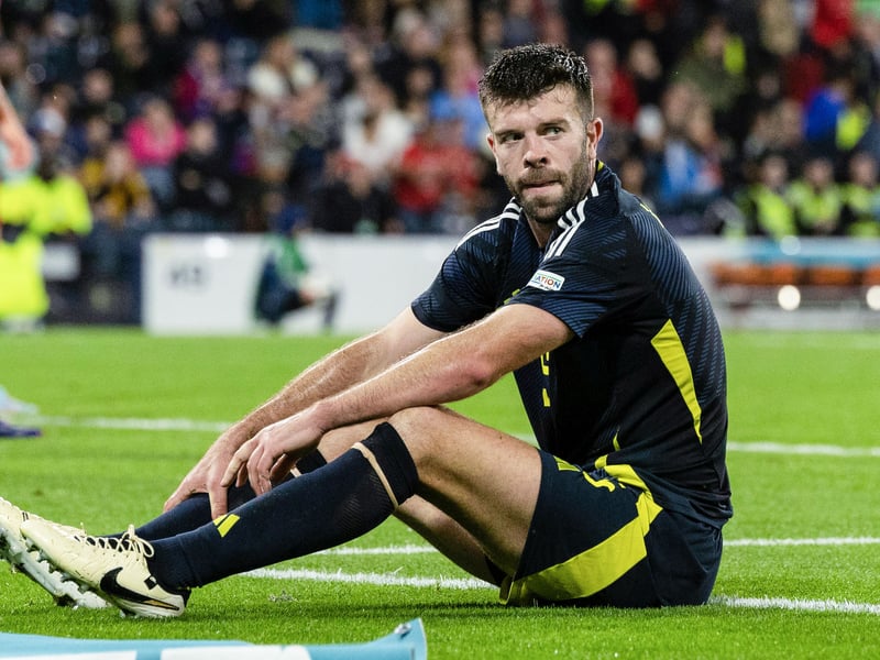 Scotland fans are still wondering how and why he conceded THAT stoppage-time penalty on Thursday night. Dragged out of position far too easily at times. Blocked Leao's goal-bound effort but struggled to contain Jota's threat. Bodied referee Maurizio Mariani in the second half, which left him needing treatment.