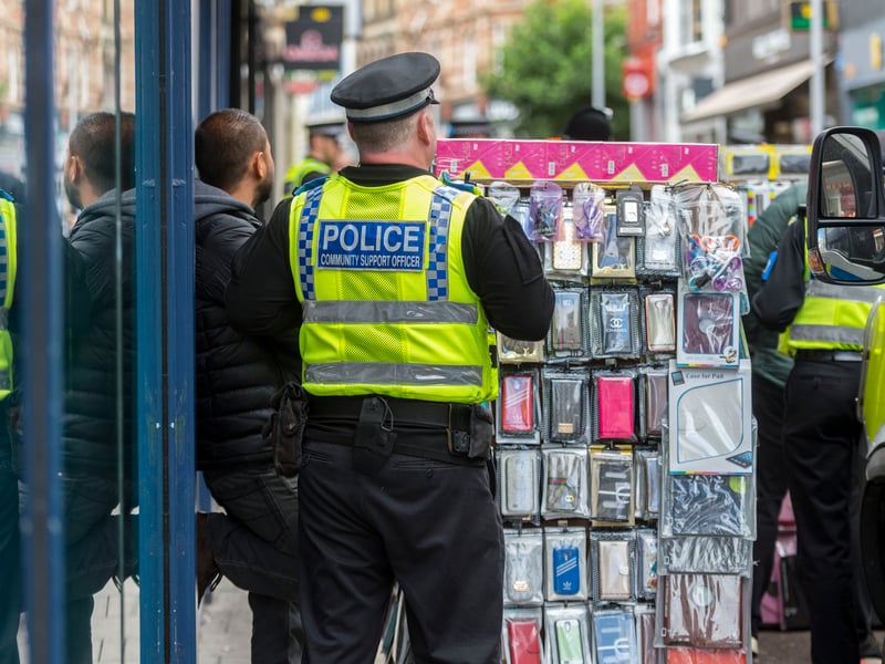 Leeds City Centre recorded the highest number of anti-social behaviour incidents, with 619 reported to police between July 2023 and June 2024