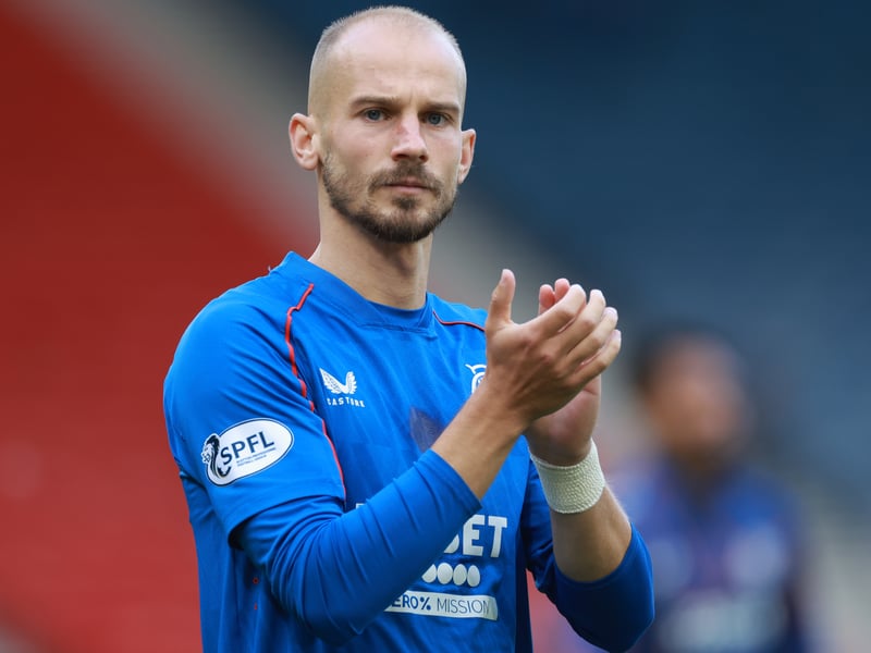 The highest rated Rangers player to appear on the list is on a season-long loan from Wolfsburg. The Czech Republic international is the eighth most valuable player in the Scottish top flight.