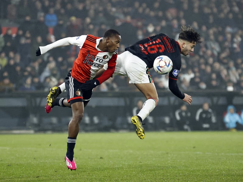 The on-loan Feyenoord defender joined the club on deadline day, but is yet to feature.
