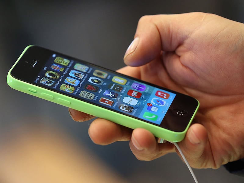 The iPhone 5 arrived on on September 12, 2012, with a larger 4 inch screen, a lighter aluminium body and used the Lightning connector for the first time. A year later the iPhone 5s was introduced with the first Touch ID fingerprint authentication sensor, alongside the cheaper iPhone 5 series which returned to using a plastic frame.