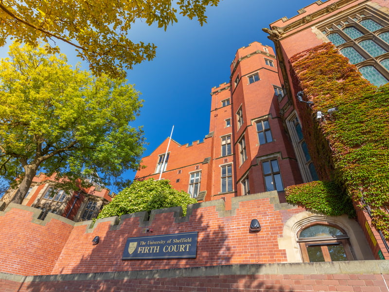 The University of Sheffield can be found a little further down, in South Yorkshire. It has an overall score of 78%.
Sheffield has 17 top ten subjects, which include speech and language therapy; childhood and youth studies; Asian studies; dentistry; and media and communication studies.