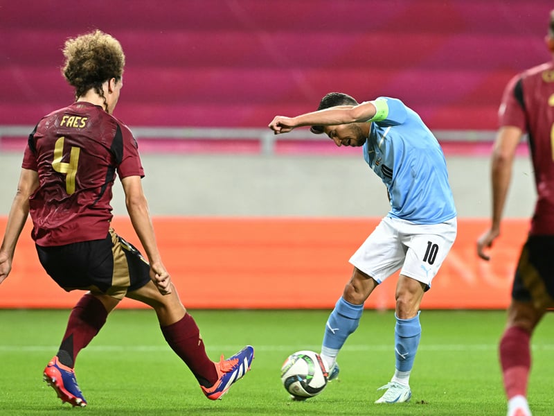 Solomon and Israel were beaten 3-1 by Belgium on Friday in the Nations League opener. They now face Italy on Monday September 9 at 7.45pm, at Bozsik Arena in Budapest. 
