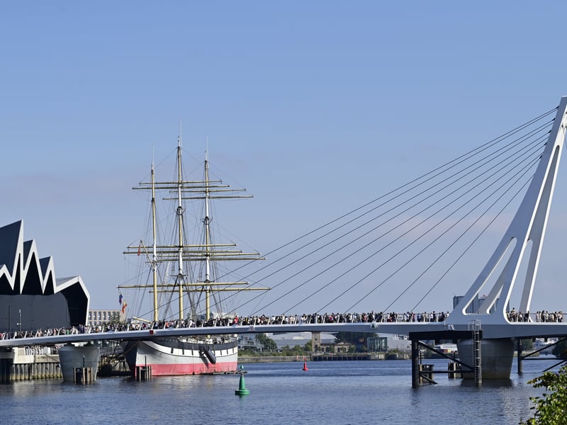 The £29.5m project was funded by the Scottish and UK governments as part of the Glasgow City Deal.