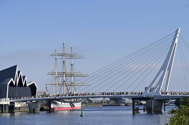 Thousands turned out to celebrate the opening of the new bridge and enjoy the food, drink, music and entertainment on offer.