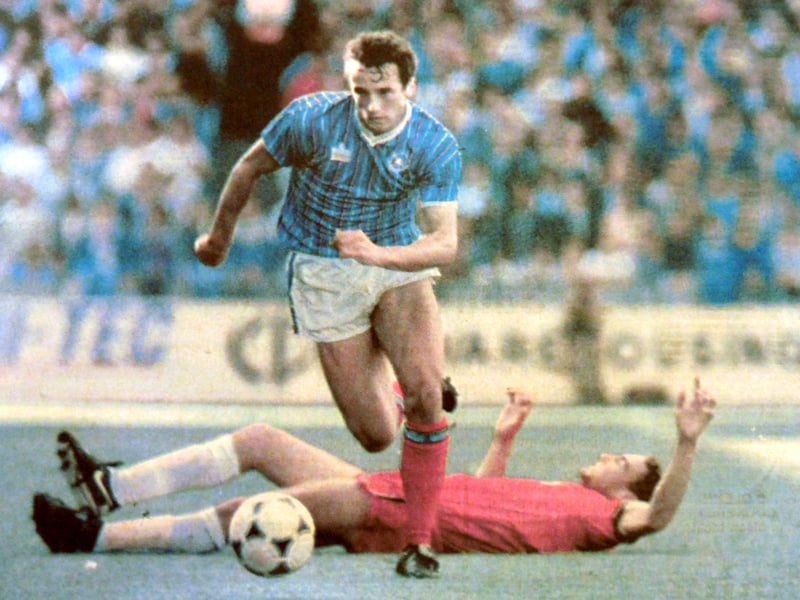 The midfielder was snapped up from Wrexham for £60,000 in 1987 and went on to make 76 appearanced for the Blues. Pompey made a huge profit on the Welshman in 1989 after accepting a bid of £700,000 - the only problem was it was Southampton who had the offer accepted. @TonyDogTrainer wrote: 'Barry Horne. Favourite player but then jumped ship to the Scummers'.
