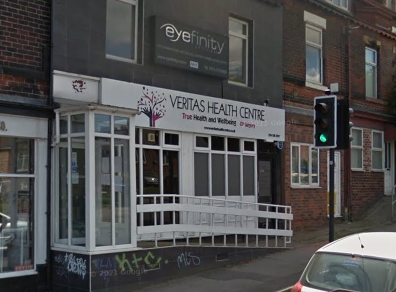 At Veritas Health Centre, in Chesterfield Road, Meersbrook, 87% of patients surveyed said their overall experience was good. The practice was reaffirmed as Good overall at its last review by the CQC in 2023.